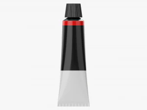 Paint tin tube 01 3D Model