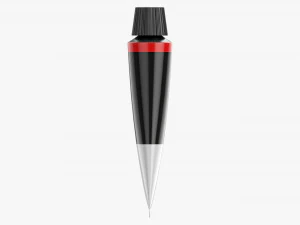 Paint tin tube 01 3D Model