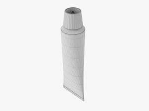 Paint tin tube 01 3D मॉडल