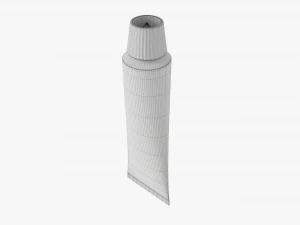Paint tin tube 01 3D Model