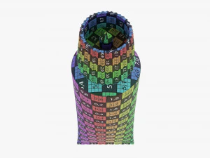 Paint tin tube 01 3D Model