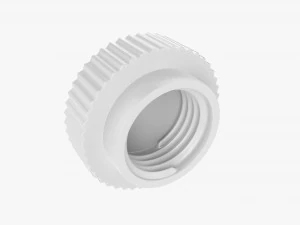 Paint tin tube 02 3D Model