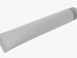 Paint tin tube 02 3D Model