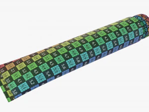 Paint tin tube 02 3D Model