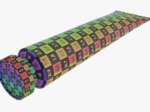 Paint tin tube 02 3D Model