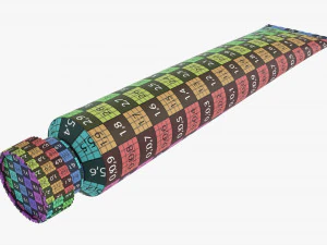 Paint tin tube 02 small 3D Model
