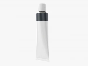 Paint tin tube 03 3D Model