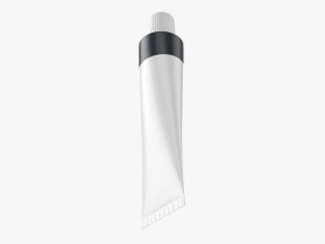 Paint tin tube 03 3D Model