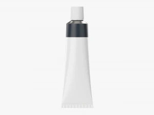 Paint tin tube 03 3D Model