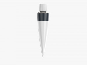 Paint tin tube 03 3D मॉडल