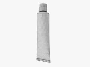 Paint tin tube 03 3D Model