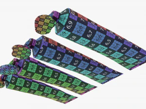 Verfblikjes gingen open 3D Model