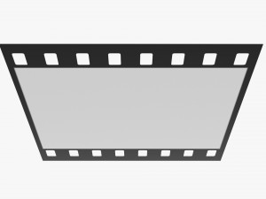 Photographic film mockup 01 3D 모델