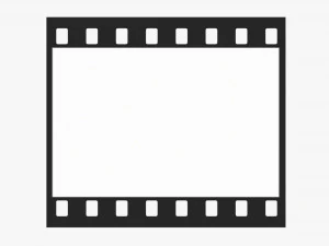 Photographic film mockup 01 3D Model