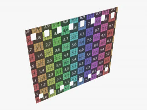 Photographic film mockup 01 3D Model
