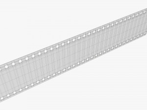 Photographic film mockup 02 Modello 3D