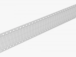 Photographic film mockup 02 3D Model