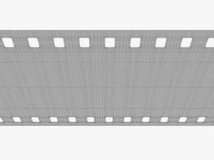 Photographic film mockup 02 Modello 3D