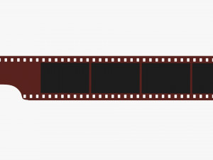 Photographic film mockup 03 3D Model