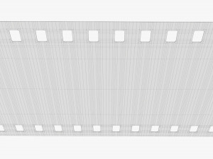 Photographic film mockup 03 3D Model