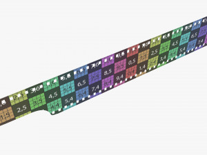 Photographic film mockup 03 3D Model