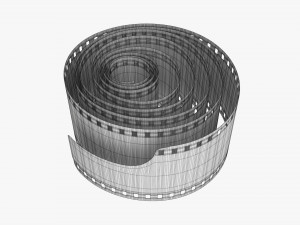 Photographic film roll Modelo 3D