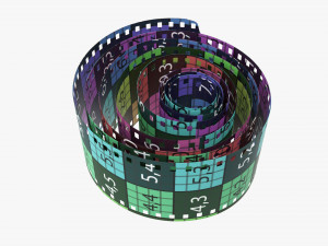 Photographic film roll Modelo 3D