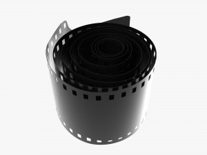 Photographic film roll small Modèle 3D