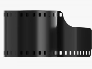 Photographic film roll small 3D Model