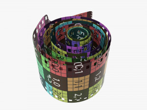 Photographic film roll small Modèle 3D