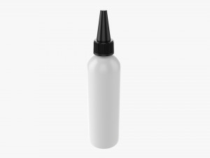 Plastic bottle mockup 01 3D Модель