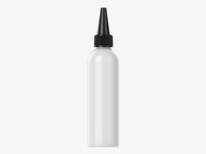 Plastic bottle mockup 01 3D Модель