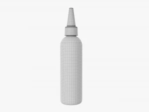 Plastic bottle mockup 01 3D Model