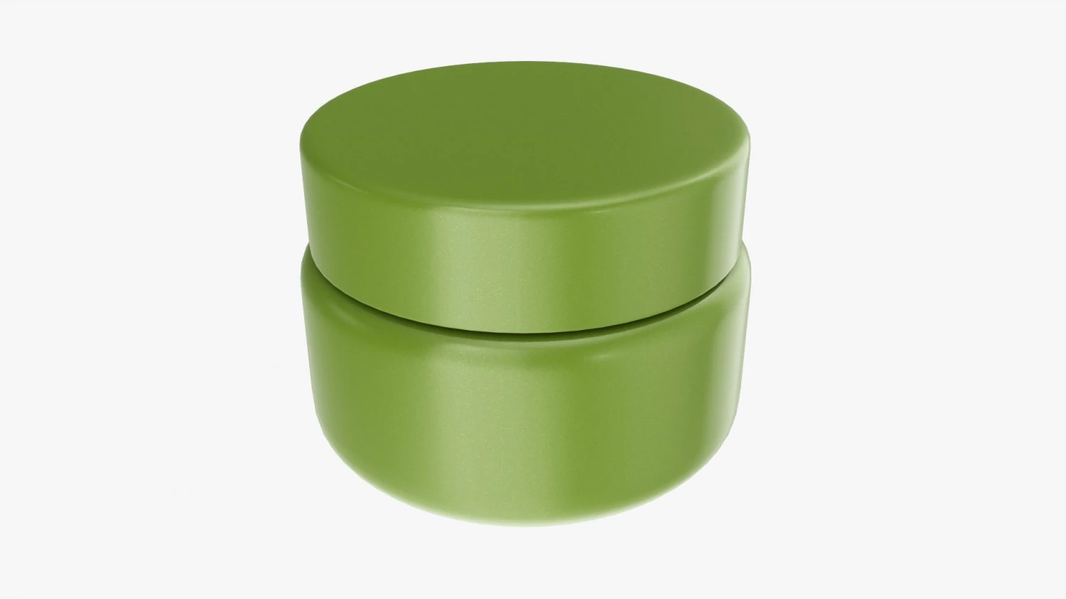 Plastic Jar for Mockup 01 3D Model .c4d .max .obj .3ds .fbx .stl .blend