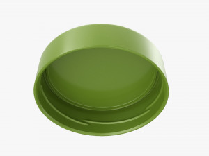 Plastic Jar for Mockup 02 3D Model