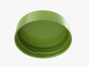 Plastic Jar for Mockup 02 3D Model