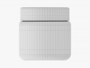 Plastic Jar for Mockup 02 3D Model