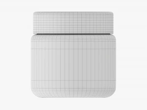Plastic Jar for Mockup 02 3D Model