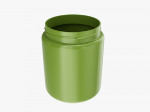 Plastic Jar for Mockup 03 Modèle 3D