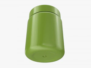 Plastic Jar for Mockup 03 3D Model