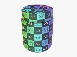 Plastic Jar for Mockup 03 3D Model
