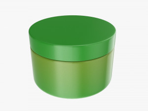 Plastic Jar for Mockup 04 3D Model