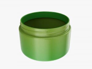 Plastic Jar for Mockup 04 3D Model