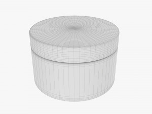 Plastic Jar for Mockup 04 Model 3D