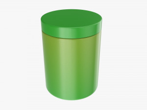 Plastic Jar for Mockup 06 3D Model