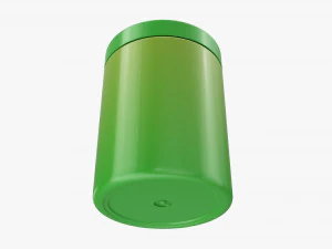 Plastic Jar for Mockup 06 3D Model