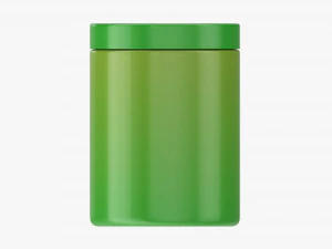 Plastic Jar for Mockup 06 3D Model