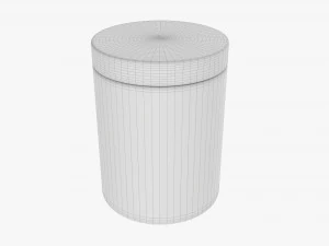 Plastic Jar for Mockup 06 3D Model