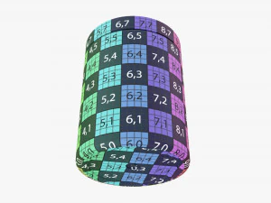 Plastic Jar for Mockup 06 3D Model