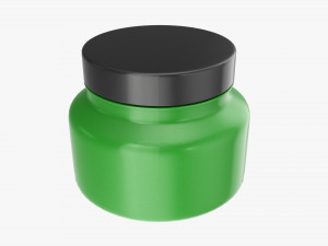 Plastic Jar for Mockup 07 3D Model